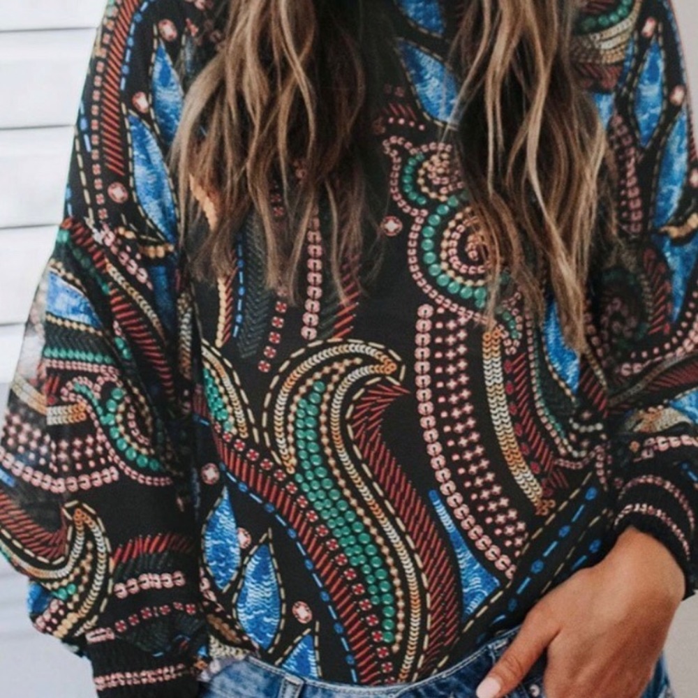 Flows Blouse, perfect for a night out